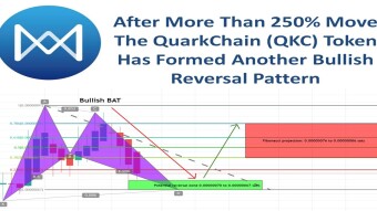 After More Than 250% Move The QuarkChain (QKC) Token Has Formed Another Bullish Reversal Pattern