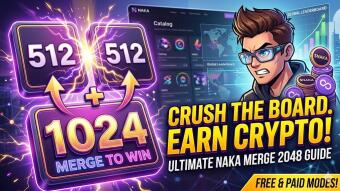 NAKA Merge 2048 Goes Live with Play-to-Earn and Free-to-Play Modes