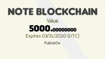 Note Blockchain Social Network