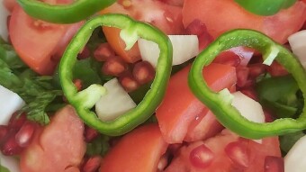 Foodbook #1157 Greek salad for tonight
