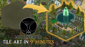 Drawing a Development Tile NFT art-piece in 9 Minutes(15x speed)