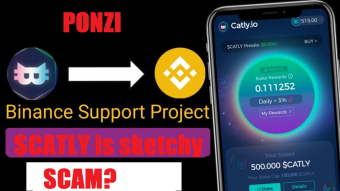 $CATLY is a PONZI