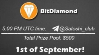 AMA Satoshi Club x BitDiamond, September 1st