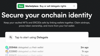Ronin Blockchain's Stake, NFT and Wallet Support on Delegate.xyz