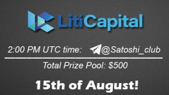 Join the AMA of Satoshi Club x Liti capital. Rewards: 500 USDT, August 15th.