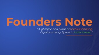 Coinsbit India: Founders Note