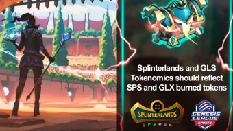 Splinterlands and GLS - Tokenomics should reflect SPS and GLX burned tokens