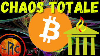BORSE IN FIAMME: BANCHE CHAOS TOTALE e BITCOIN RISORGE!!!
