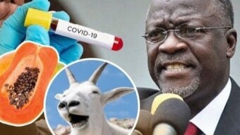 The President of Tanzania questions the tests after including samples of animals that tested positive