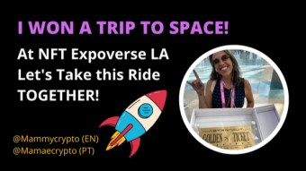 I won a Trip to the edge of Outer Space! Let's go!