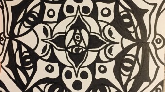 Day 1 of 24 - Fractal Art Personal Drawing Challenge