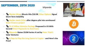 🗞 Daily Crypto News & Video , September, 29th💰