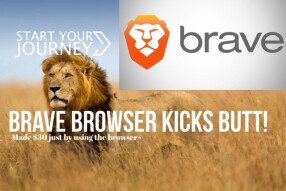 Brave browser kicks butt! Made $200 just by using the browser~