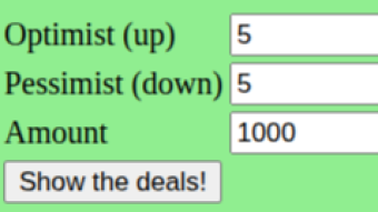 A simple way to monetize differences in people’s opinions