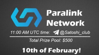 Join the AMA of Satoshi Club x Paralink Network. Rewards: 500 USDT, February 10th.