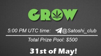 Join the AMA of Satoshi Club x Grow House. Rewards: 500 USDT, May 31st.