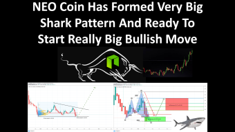 NEO Coin Has Formed Very Big Shark Pattern And Ready To Start Really Big Bullish Move