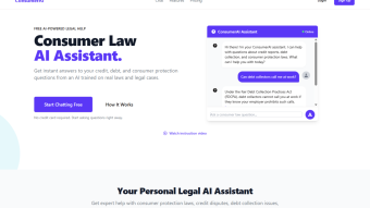 ConsumerAI: Your AI Chatbot for Consumer Law 🛡️🤖