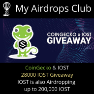 CoinGecko & IOST Giveaway