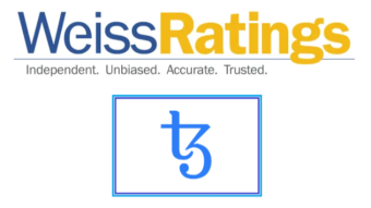 Weiss Crypto Ratings ranks Tezos Excellent for Technology and B- for overall rating