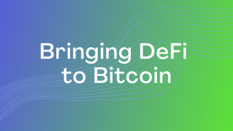 Bringing DeFi to Bitcoin Ecosystem
