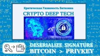 DeserializeSignature Vulnerability in the Bitcoin network: cryptanalysis, consequences and the possibility of creating invalid ECDSA signatures