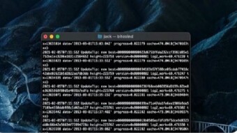 Jack Dorsey runs a Bitcoin node