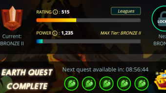 Earth Daily Quest in Bronze II