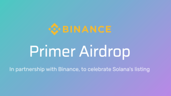 Solana token airdrop on Binance