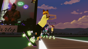 🍞 Sunday Sep 25 - 2022 🍞   @VoxBoardNFT @Miguel_Amargo  (📍142,-146 #DCL ) 🍞 I dropped in and made a hand plant  ! 🍞