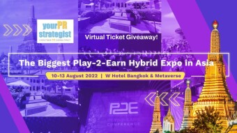 10 Play2Earn Asia Expo Virtual Tickets worth $2,250 are to be given away this week!