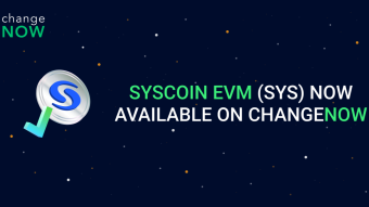 Syscoin EVM (SYS) Now Available on ChangeNOW