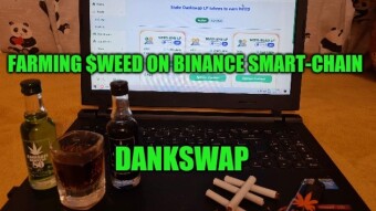 The Dank Swap seed was planted: One Week of farming WEED