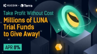 LUNA trial funds for you to stake for free on Kucoin