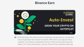 Binance Earn – secure way to get passive crypto income