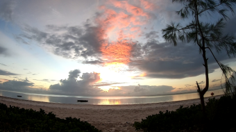 Sunrise in Zanzibar - my journey through Africa