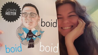 CryptoCartoon of John Heeter | BOID 🤖