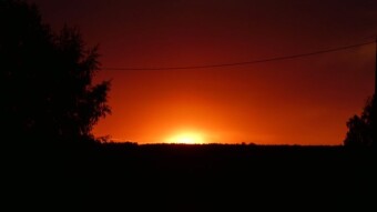 Amazing sunsets from the last few days - the sky was on fire