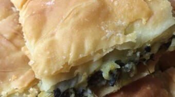 Foodbook #557 spinach pie