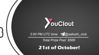 Join the AMA of Satoshi Club x YouClout. Rewards: 500 USDT, October 21st.