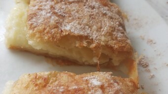 Foodbook #286 Greek traditional Bougatsa