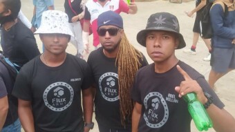 Flux Army Rappers Battle in Caracas Venezuela