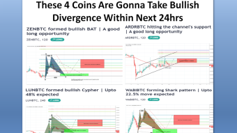 These 4 Coins Are Gonna Take Bullish Divergence Within Next 24hrs