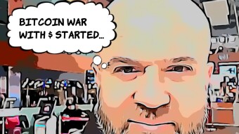 Bitcoin War With $ Started ...