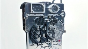 This steampunk business card holder is the coolest thing you will see today