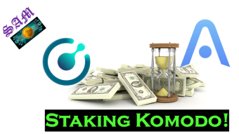 How to Stake Komodo on Atomic Wallet!