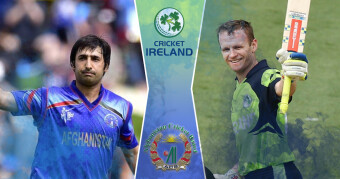 World cup team Afghanistan lose against Ireland before the World Cup
