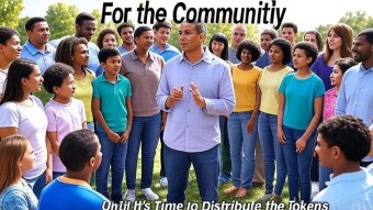 "For the Community”, Until It’s Time to Distribute the Tokens