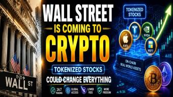 Wall Street Is Coming to Crypto — Tokenized Stocks Could Change Everything