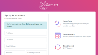 Coinsmart llegó a Europa y paga el airdrop!